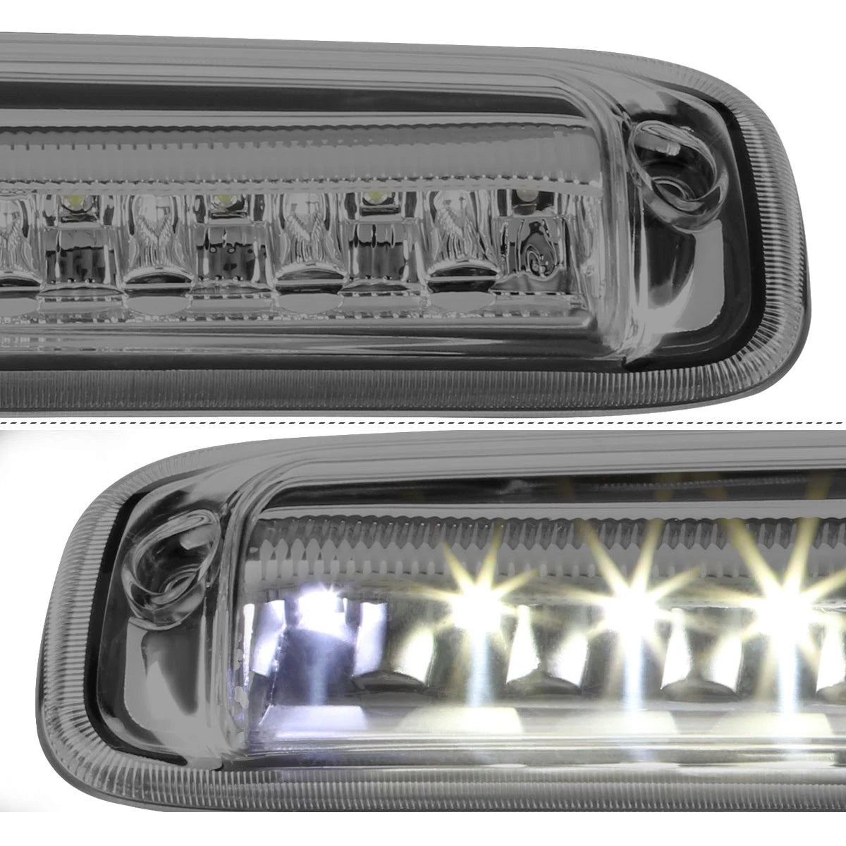 Full LED 3rd Tail Brake Light for Silverado/Sierra (1999–2007) - Smoked