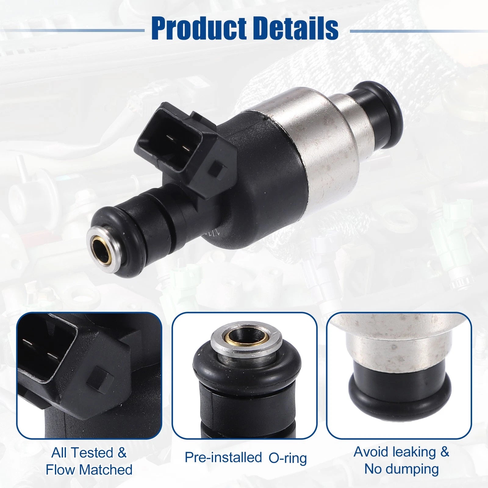 8 Pcs Fuel Injector Nozzle for Chevrolet Lumina APV 3.8L (1990–1996)