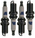 Set of 4 Spark Plugs for Volkswagen Passat Audi A4 Quattro A3 (2000–2023)