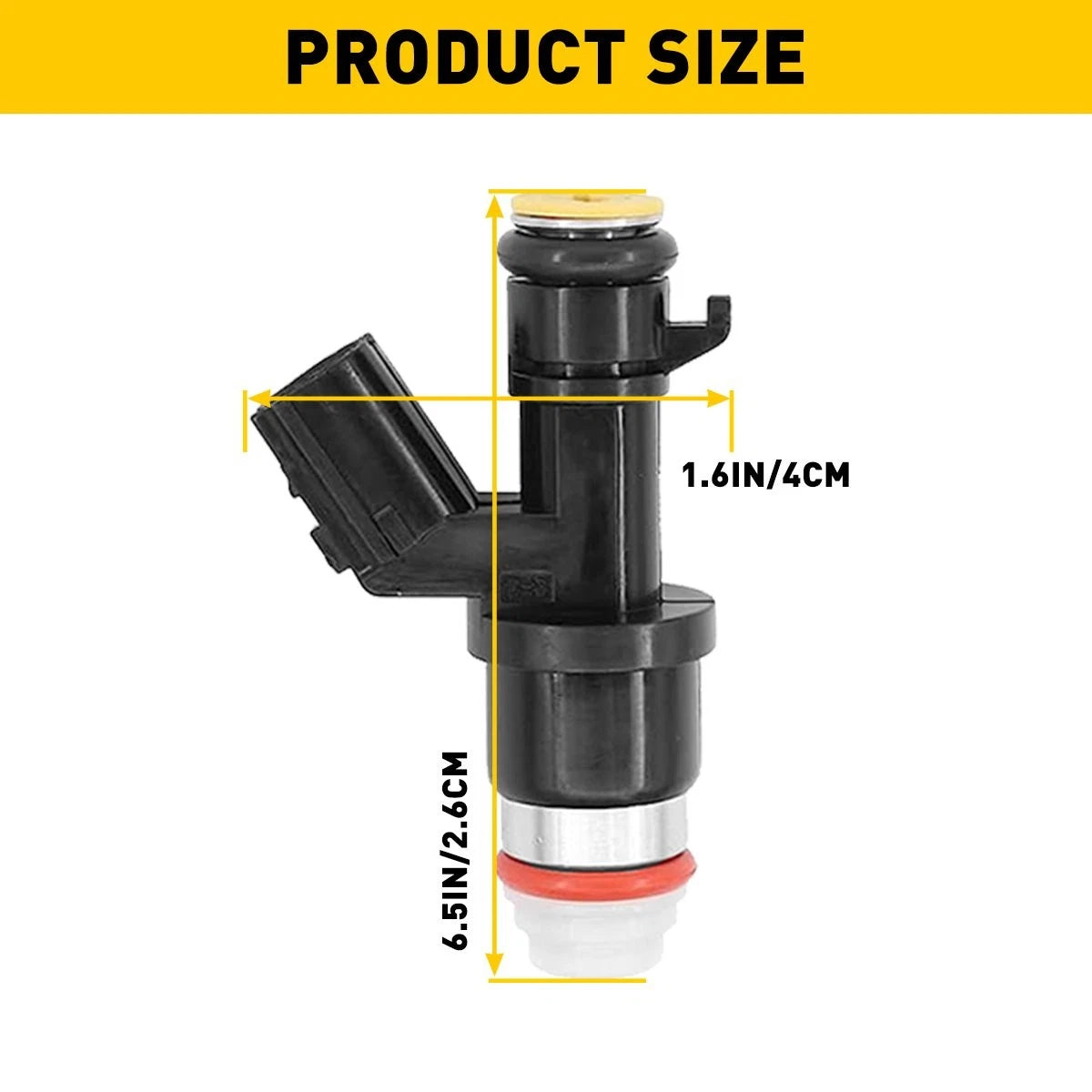4x Fuel Injectors for Honda Accord (2008–2012) L4 2.4L