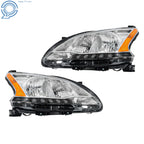 Halogen LED DRL Headlights for Nissan Sentra (2013-2015)