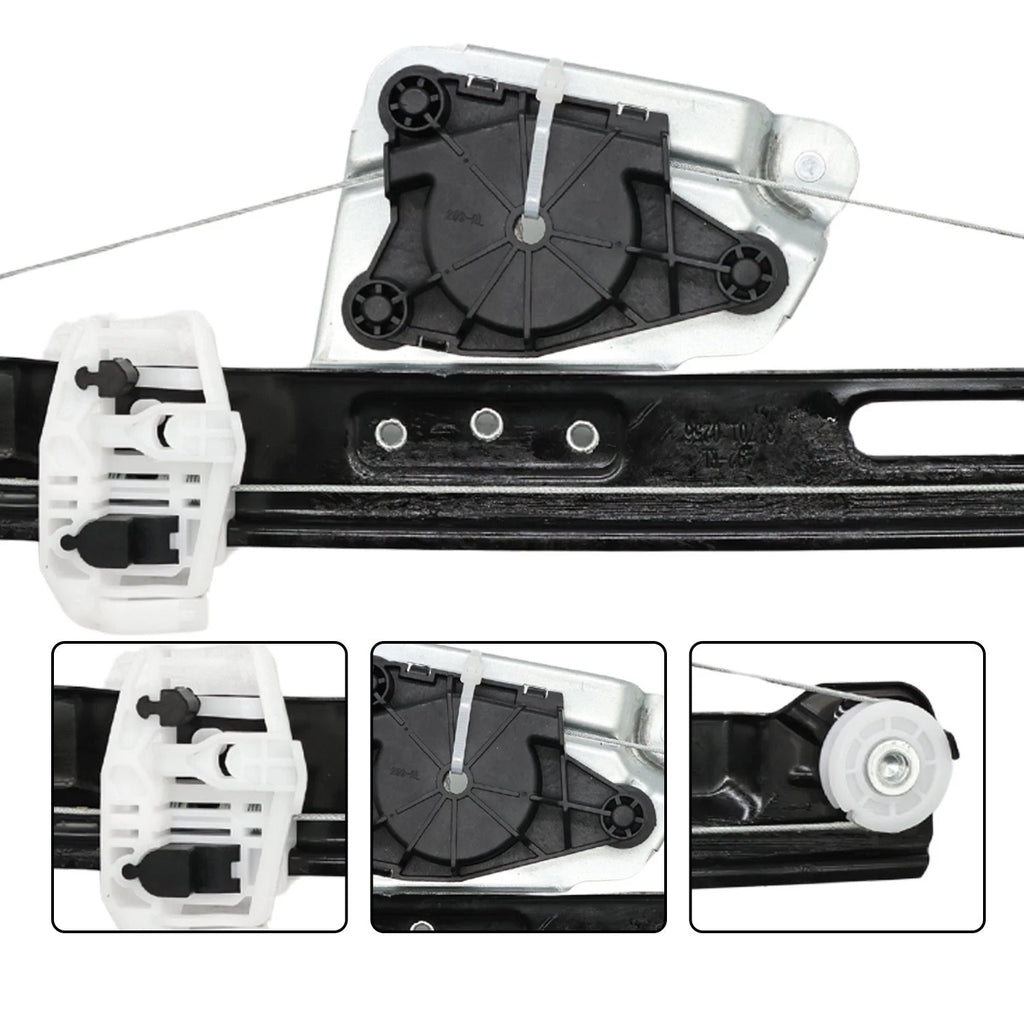 Set of 2 Power Window Regulators for BMW E90 E91 325i 328i 330i 335i