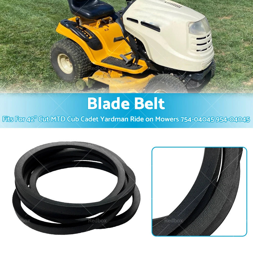 Deck Belt 42" for MTD Cub Cadet Yardman (Fits 754-04045, 954-04045)