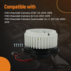 HVAC Heater Blower Motor Fan for Chevrolet Camaro (2010–2015) 22762719