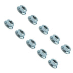 10-Pack M5-8 Locking Hex Nuts for FR135 FR145 FR350 FR450 FR480C P835 P840 TS50