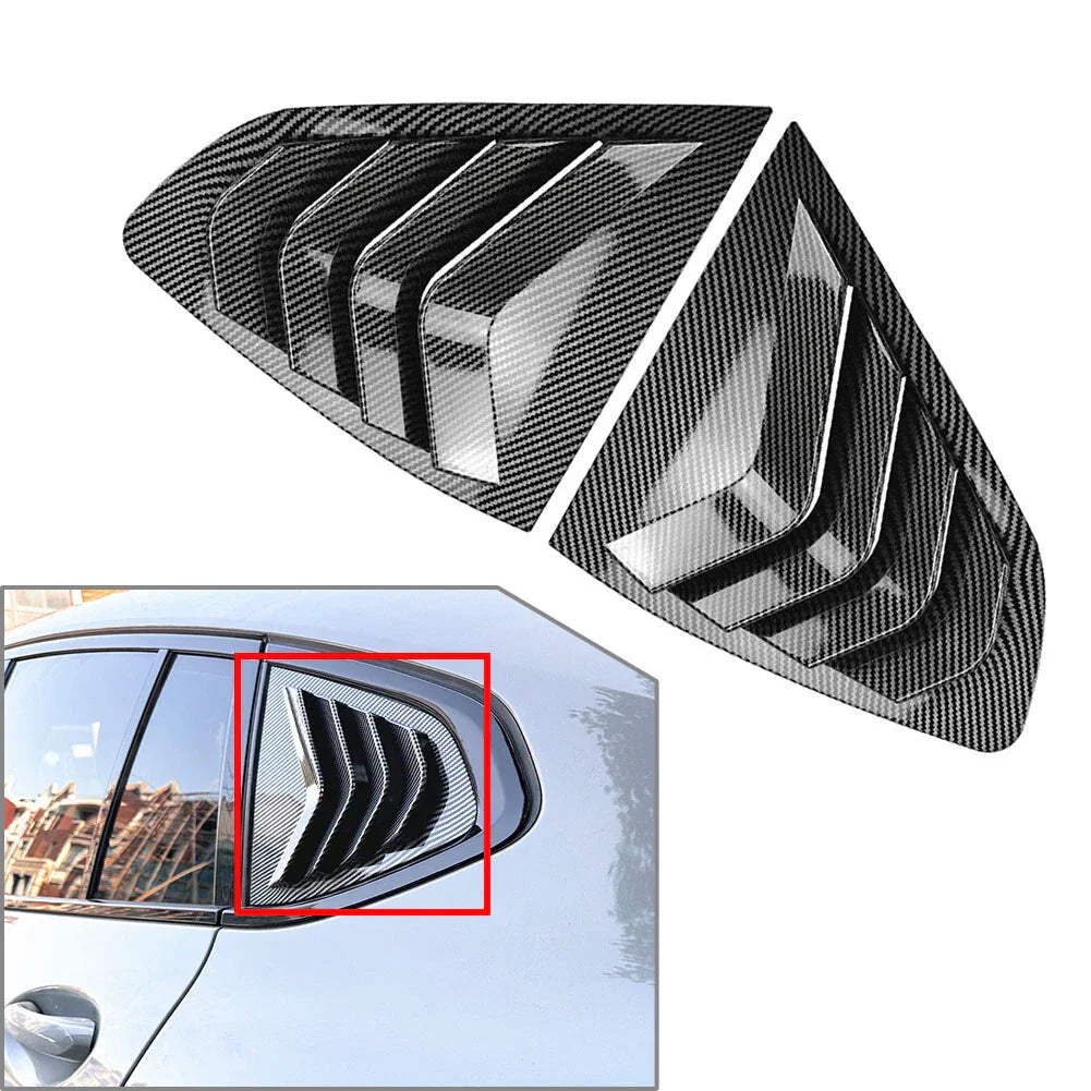 Rear Window Shutter Louver Cover for BMW X4 G02 M40i (2018-2024)