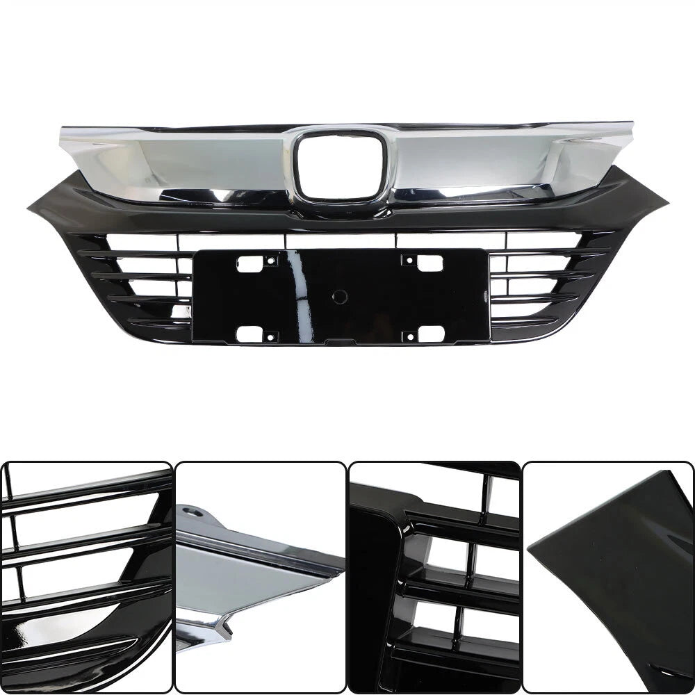 Chrome Front Bumper Grille for Honda HR-V (2019–2021)