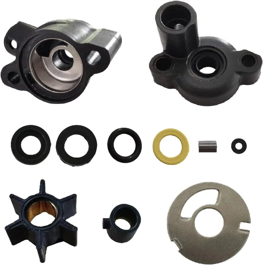Water Pump Impeller Kit for Mercury 4-9.8 HP Outboard Motors (0.456", 46-70941A3)