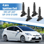 Set of 4 Ignition Coils for Toyota Corolla 1.8L (2000–2008) UF-247 UF-315 C1249
