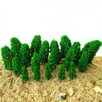 Set of 10 Model Trees for HO N Z Train Railway Garden Landscape Scenery