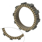 8x Clutch Friction Plates for Honda Interceptor 800 VFR800FI (2000–2001)
