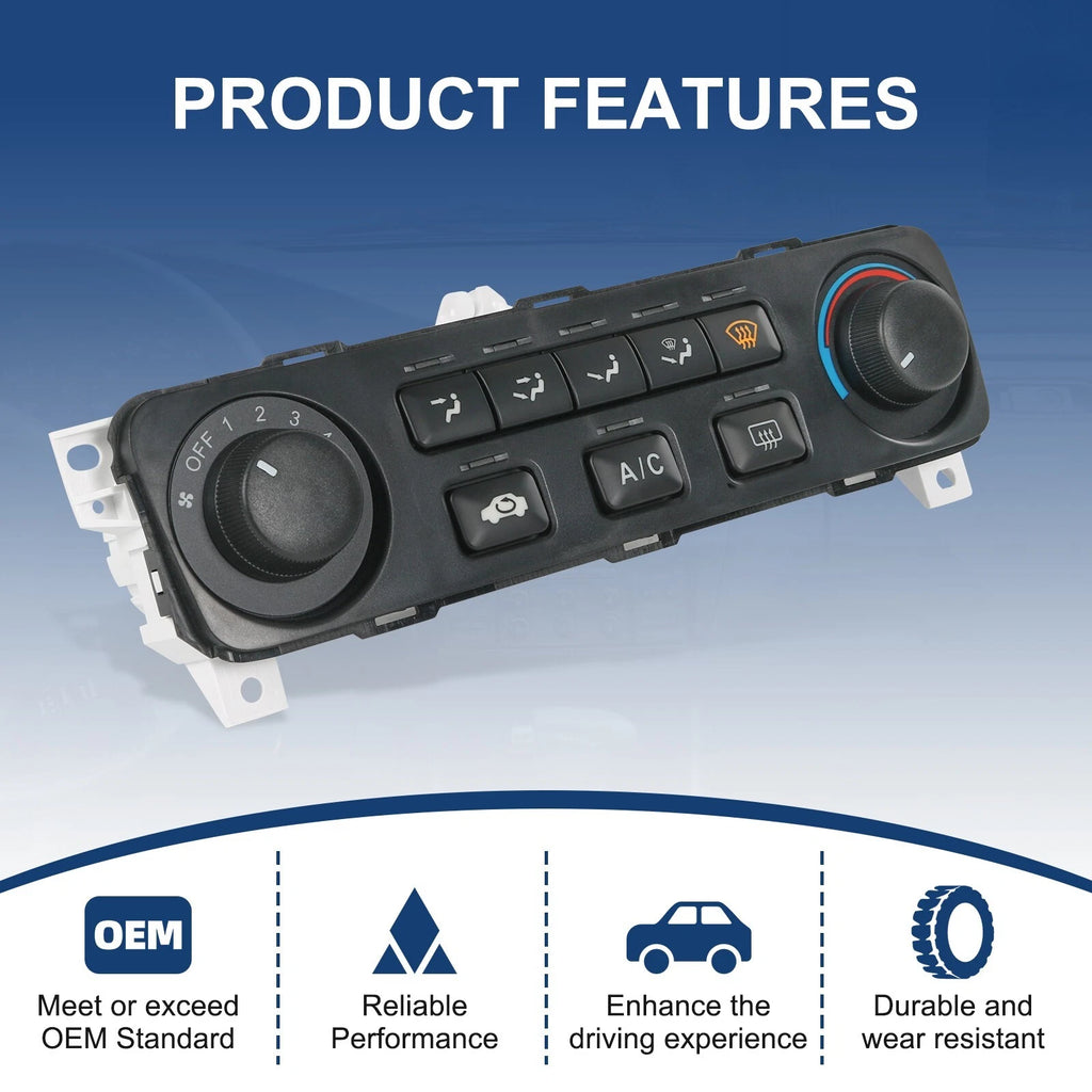 A/C Heater Climate Control Module for Honda Accord (2001-2002)