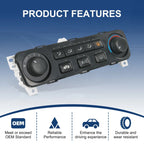 A/C Heater Climate Control Module for Honda Accord (2001-2002)