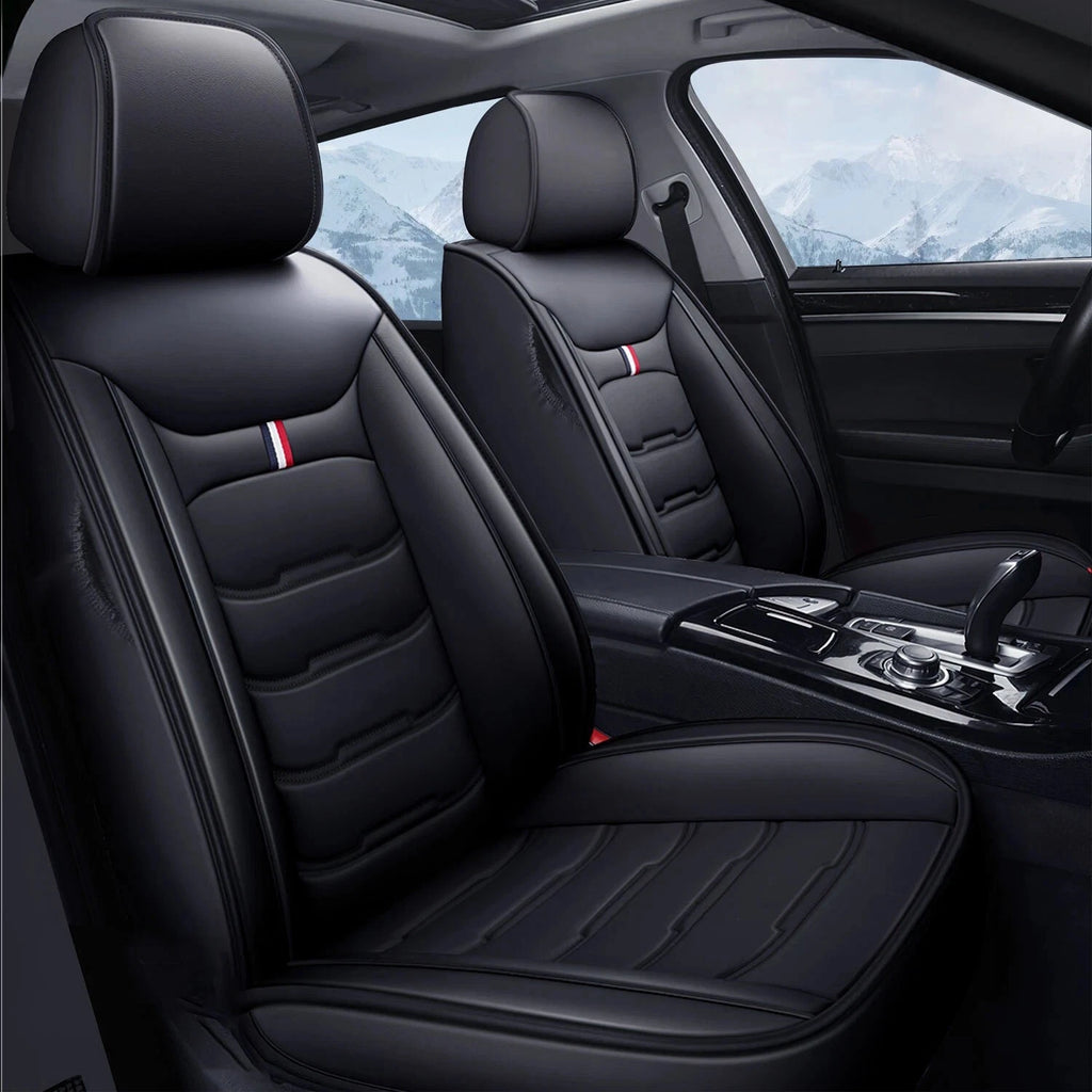 Full Set Leather Car Seat Covers for Toyota Tacoma (2016–2023)