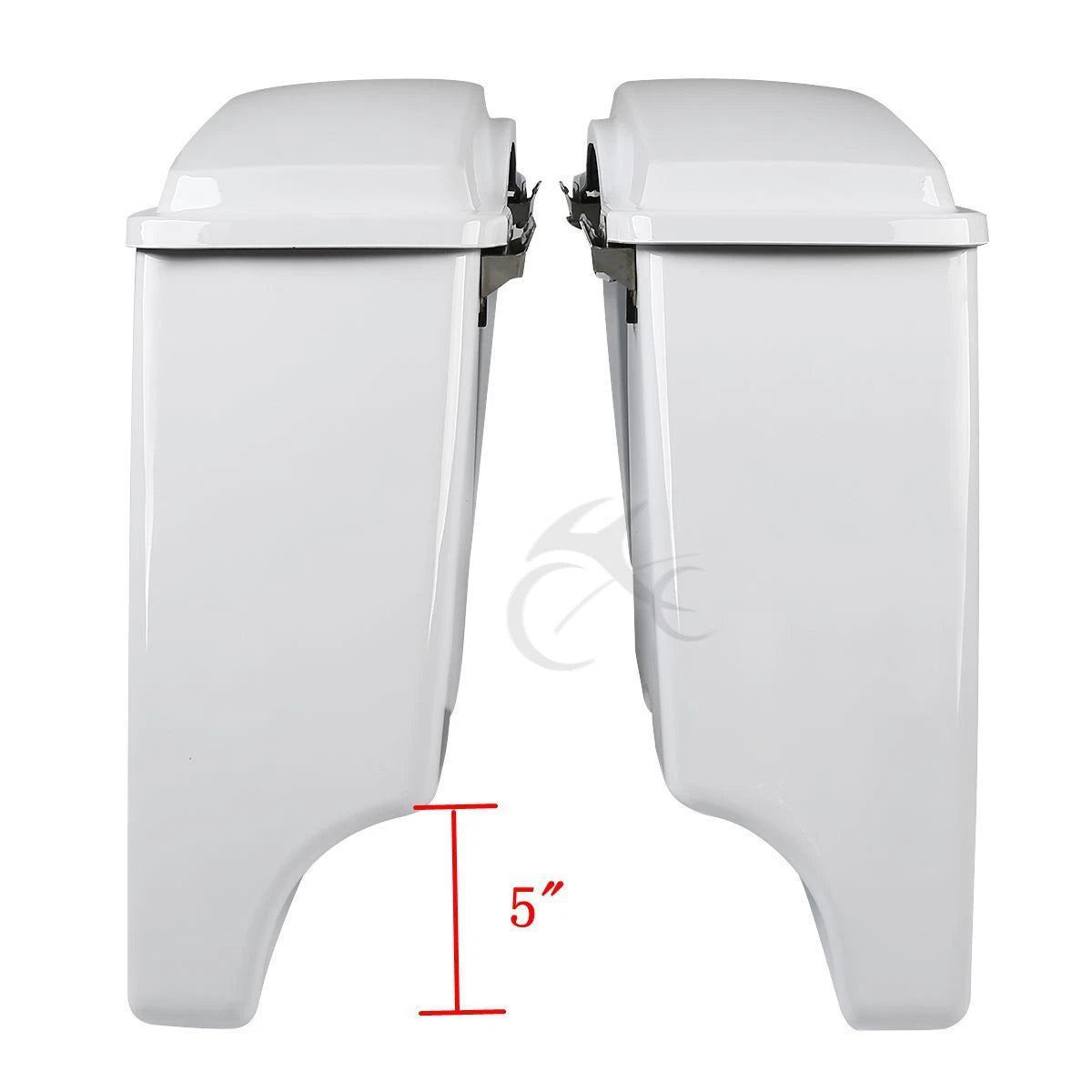 5" Stretched Saddlebags Conversion Bracket for Harley Softail Fatboy (1984–2017)
