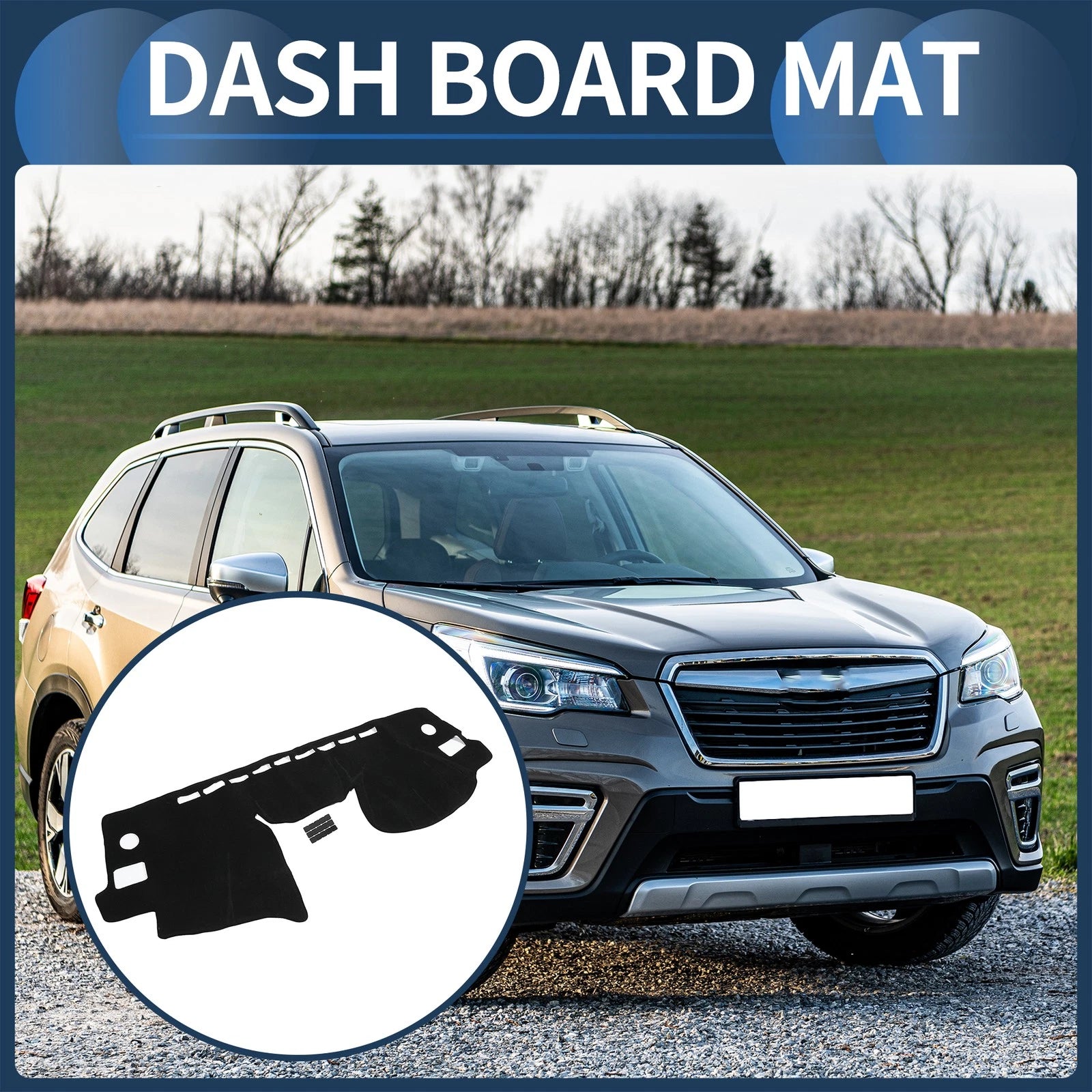 Dashboard Cover Mat for Subaru Forester XVGT Impreza GT (1 Set)