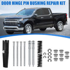 Set of 4 Door Hinge Pin Bushings with Spring for Chevrolet Tahoe (1995–2000)