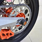 Rear Axle Sliders for KTM 125-450 XC/XCF/SX/SXF & Husqvarna FC/FX/TC/TX (2015–2023)