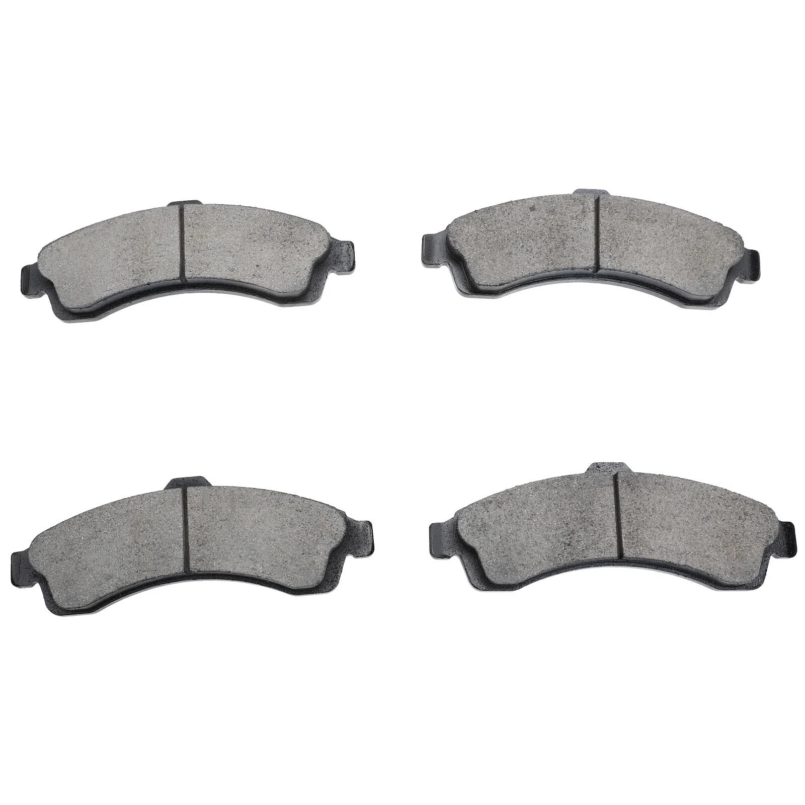 Set of 4 Front Ceramic Brake Pads for GMC Envoy (2002–2005)