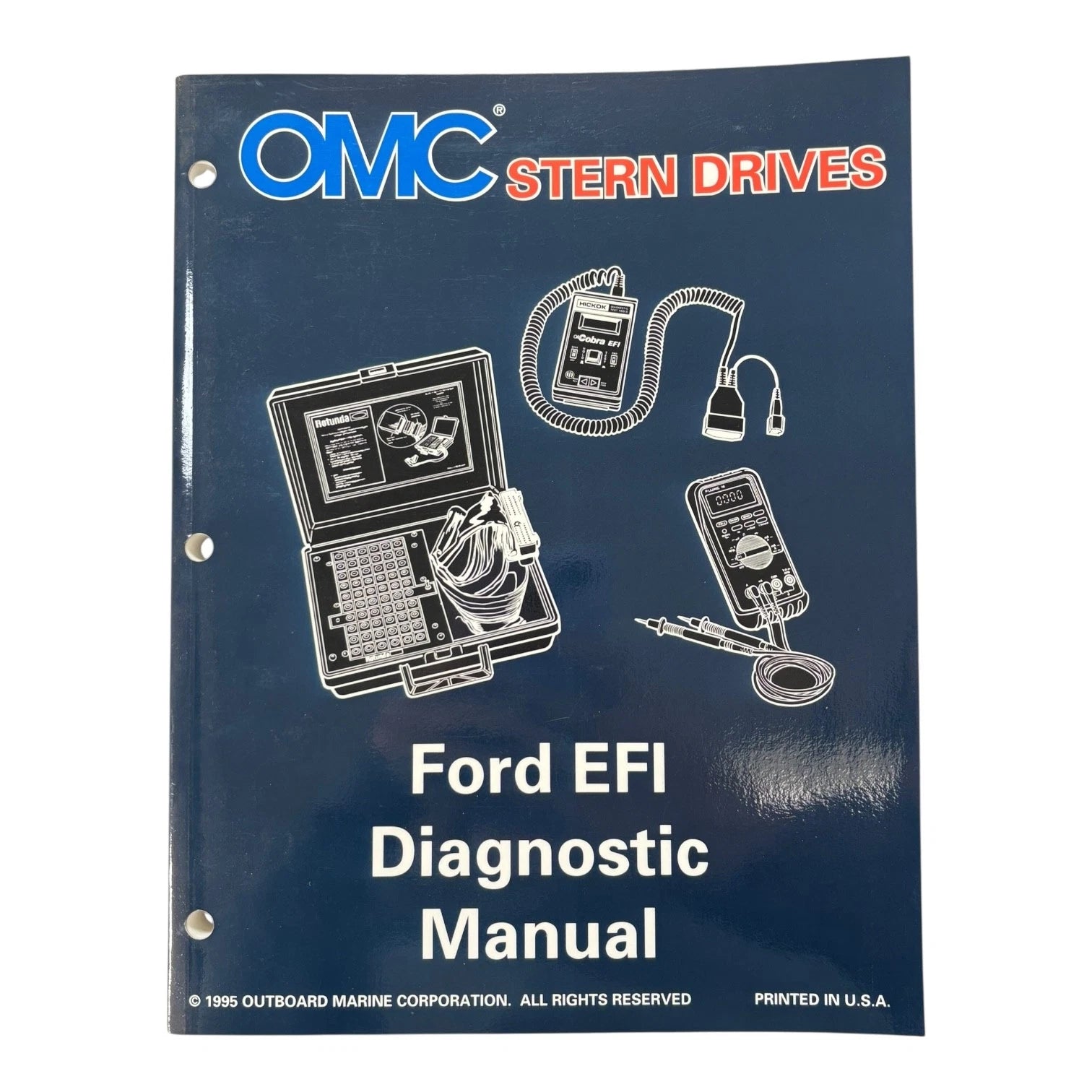 OMC Stern Drives 507146 for Ford EFI Diagnostic Manual (1995)