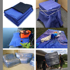 12 Pcs Thick Furniture Moving Packing Blanket for Protection Pads