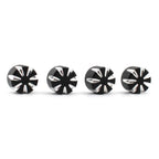 Set of 4 Aluminum Head Bolt Cover Caps for T120 Thruxton Scrambler (2016–2023)