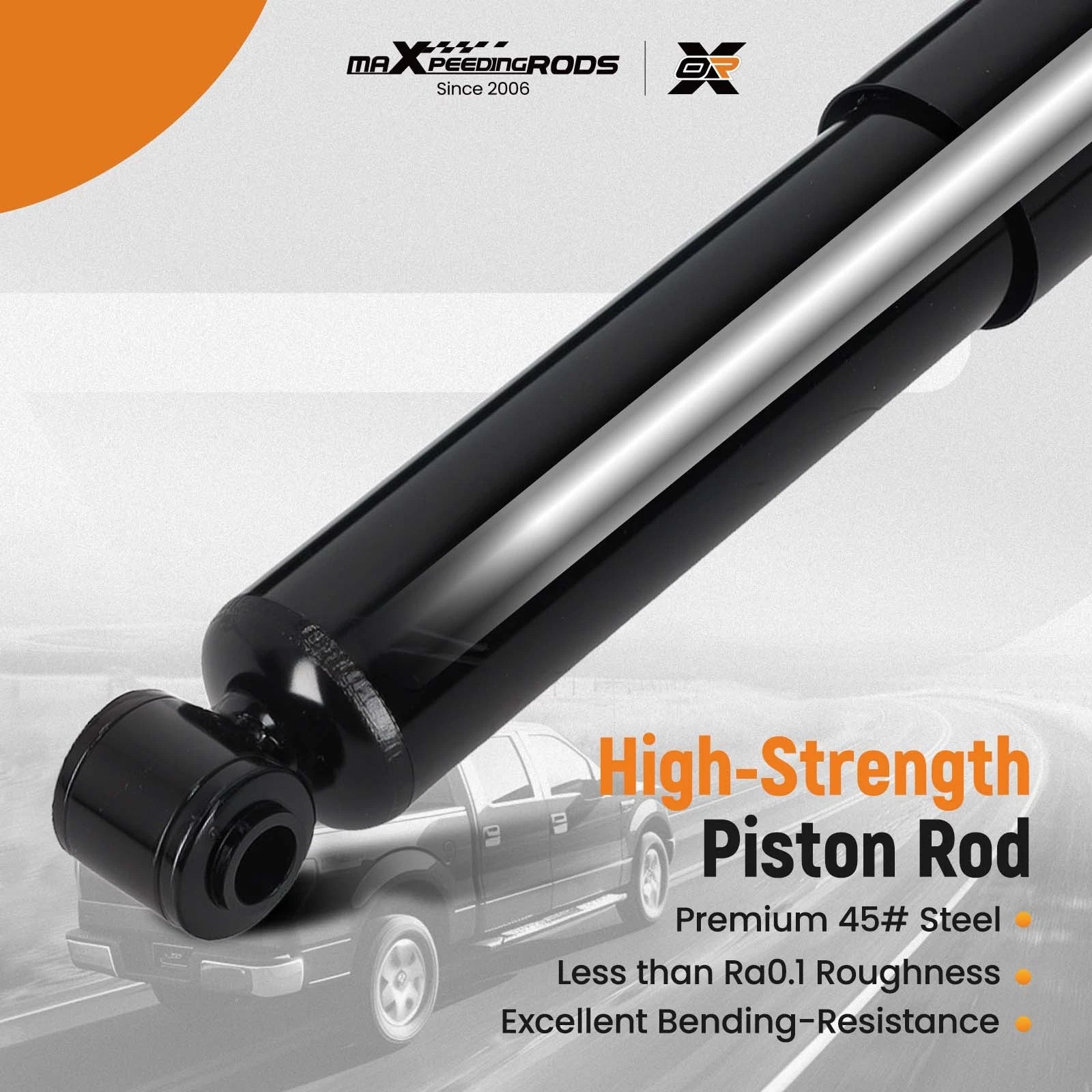 2X Front Shock Absorbers for Dodge Ram 1500 (1994–2001)