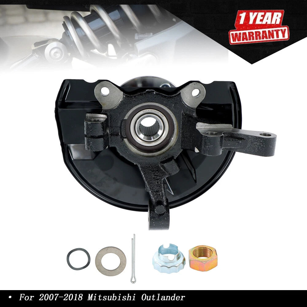 Front Right Steering Knuckle and Hub Bearing Assembly for Mitsubishi Outlander (2007–2018)