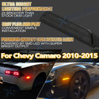 Amber LED Smoked Lens Front Side Marker Lights for Chevrolet Camaro (2010-2015)