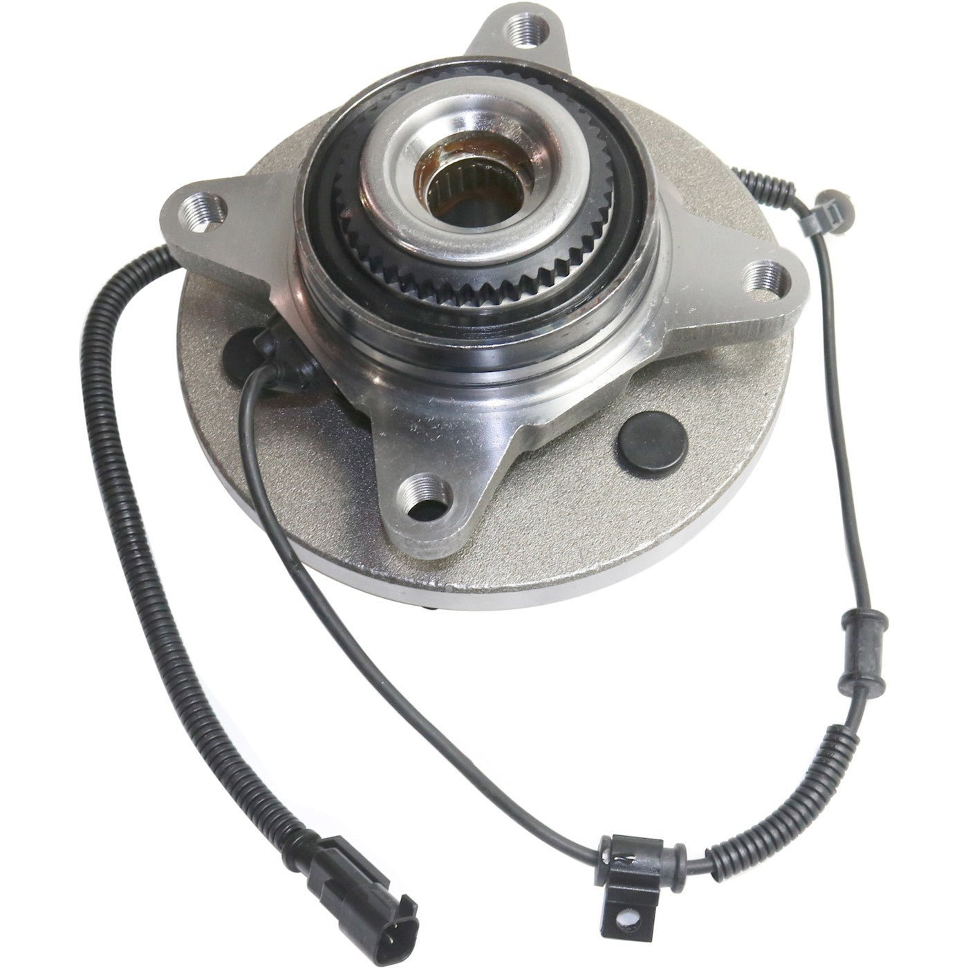 Set of 2 Wheel Hubs for Ford F-150 (2010–2014) Front 6 Lug with Bearing & Sensor