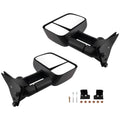 Black Side View Mirror Set for GMC C/K 1500 2500 3500 (1988–1998)