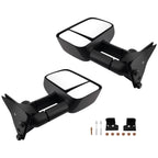 Black Side View Mirror Set for GMC C/K 1500 2500 3500 (1988–1998)
