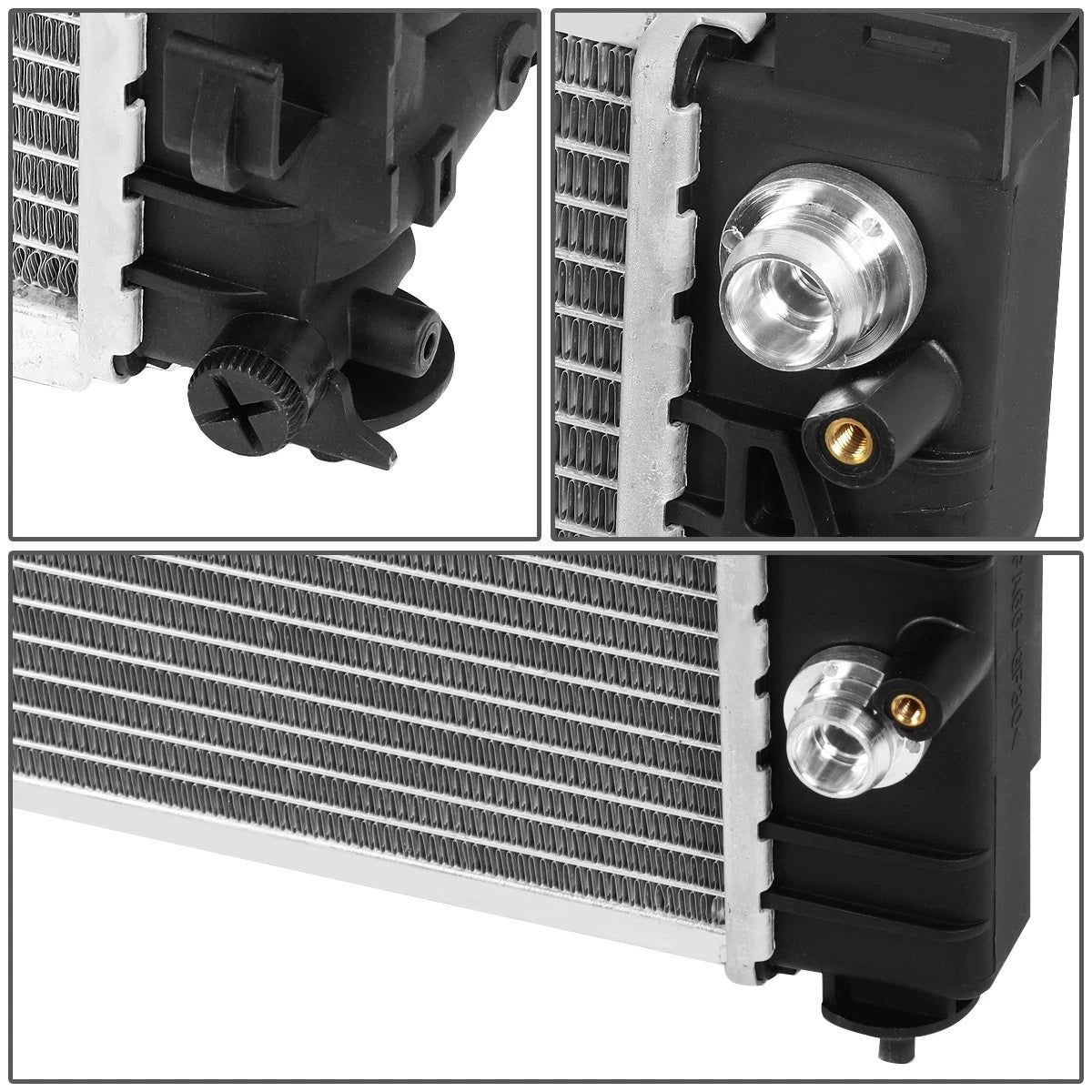 Aluminum Core Radiator DPI 2034 for VW Passat Audi A4 Quattro (1998–2005)