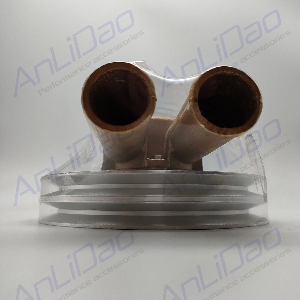 Replacement Sea Water Pump Double V Belt Pulley for Volvo Penta (21214596, 3858229)