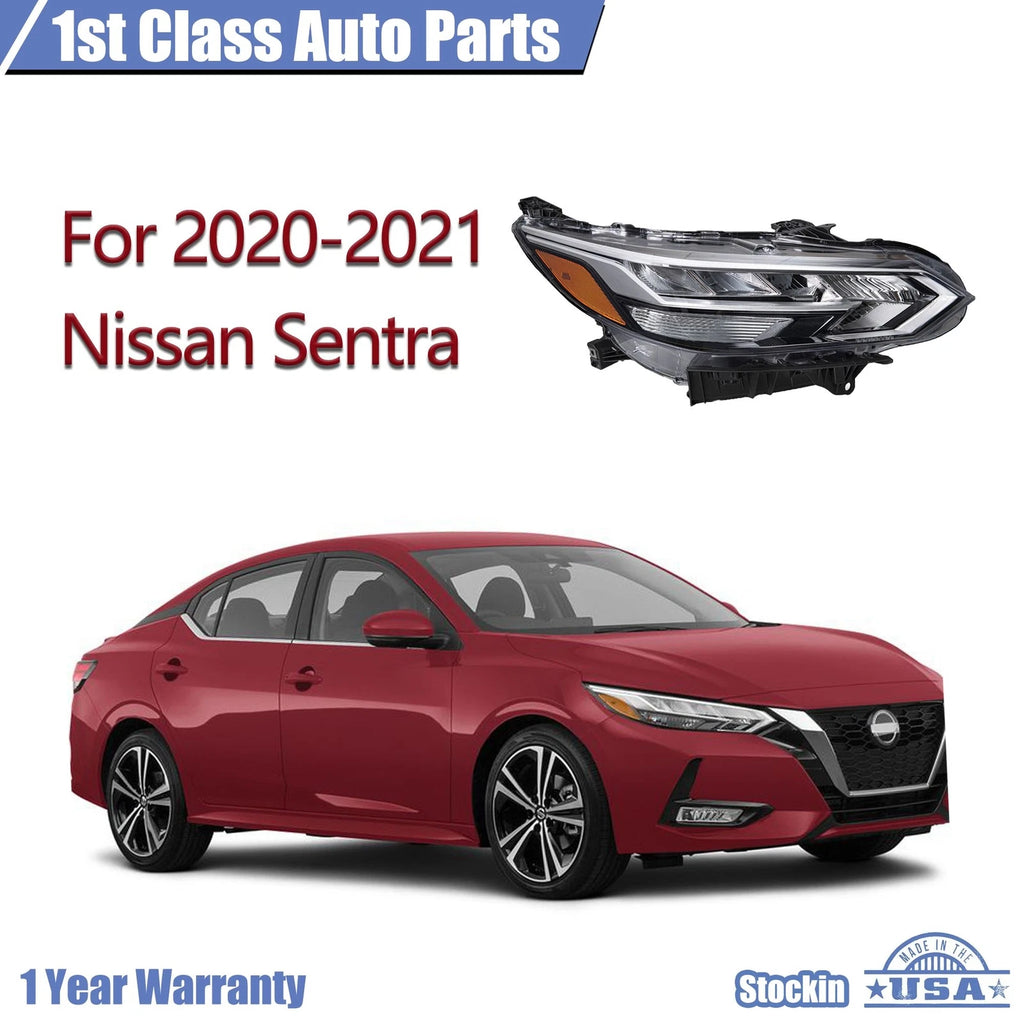 LED Headlight for Nissan Sentra (2020–2021) - Passenger Side Right