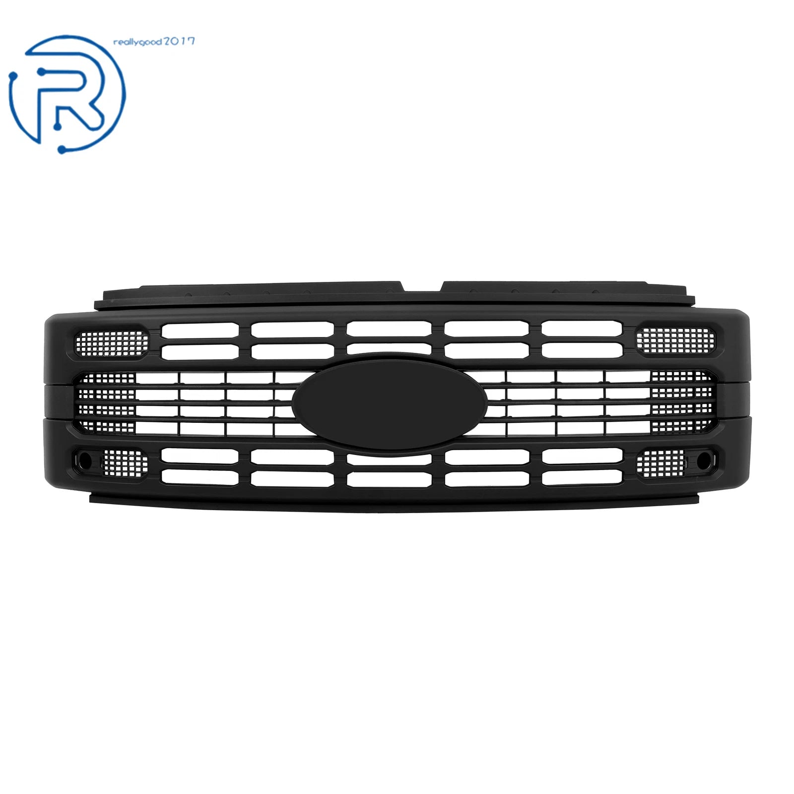 Textured Plastic Front Center Grille for Ford F250 XL/XLT (2023–2024)