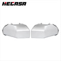 Set of 2 Silver Front Corner Bumper End Caps for Toyota FJ Cruiser (2007–2014)