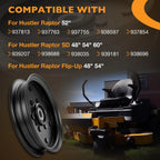 Flat Idler Pulley for Hustler Raptor 48" 52" 54" 60" Deck Mower
