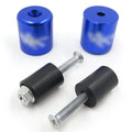 Bar Ends for Suzuki GSX-R 600 750 1000 1100 Hayabusa GSX1300R (1999–2012) Blue