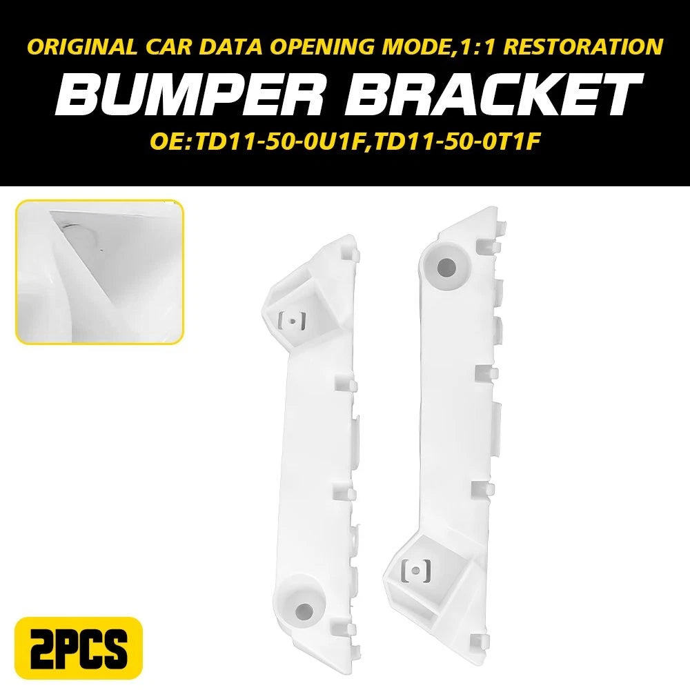 2X Front Bumper Cover Bracket Set for Mazda CX-9 (2007–2015) PY