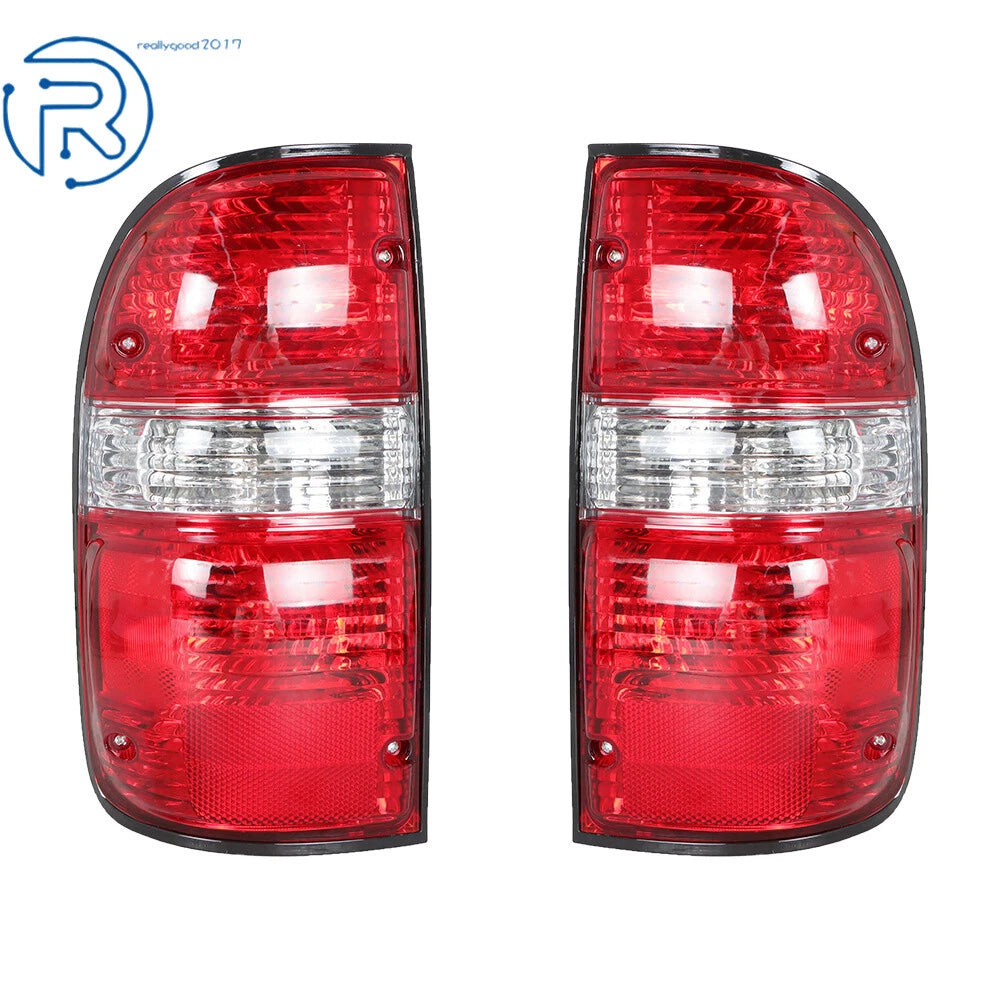 Red Smoked Tail Lights for Toyota Tacoma (2001–2004)