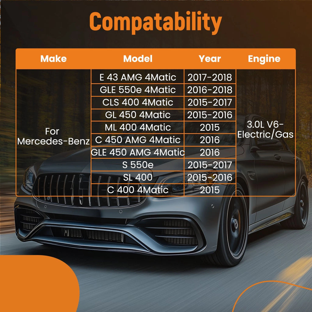 Thermostat for Mercedes C43 AMG, E450, GLC43 AMG 4Matic (2019–2023)