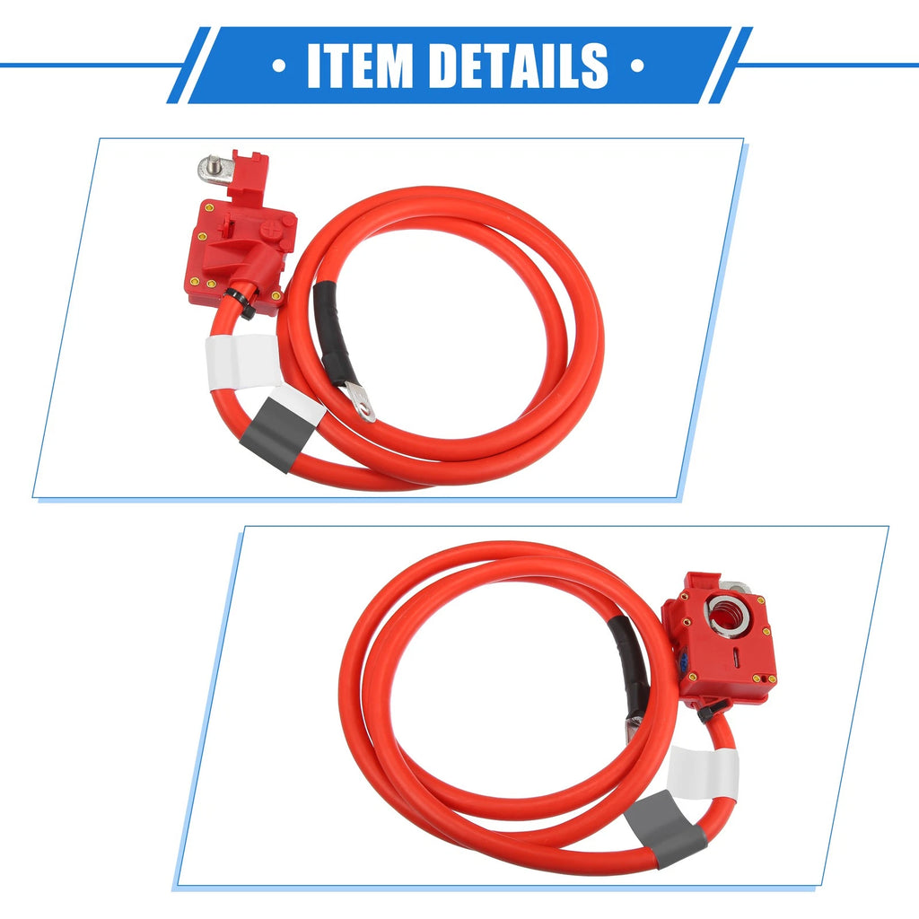 Positive Battery Terminal Cable No.61126989780 for BMW 528i 535i 550i M5 (2008–2010)