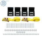 E Track System with 9' Ratchet Straps for Trailer ATV (2010–2023)
