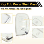TPU Silicone Car Key Case for Hyundai i10 (2010–2023) - 3 Buttons