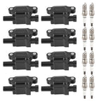 Ignition Coil and Spark Plug Kit for GMC Sierra HD Denali 2500 3500 V8 (2011–2024)
