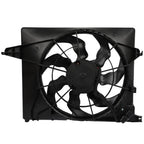 Electric AC Condenser Cooling Fan Kit for Hyundai Santa Fe (2010–2012)