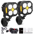 120W LED Auxiliary Spotlight for Motorcycle ATV UTV Pickup (IP67)