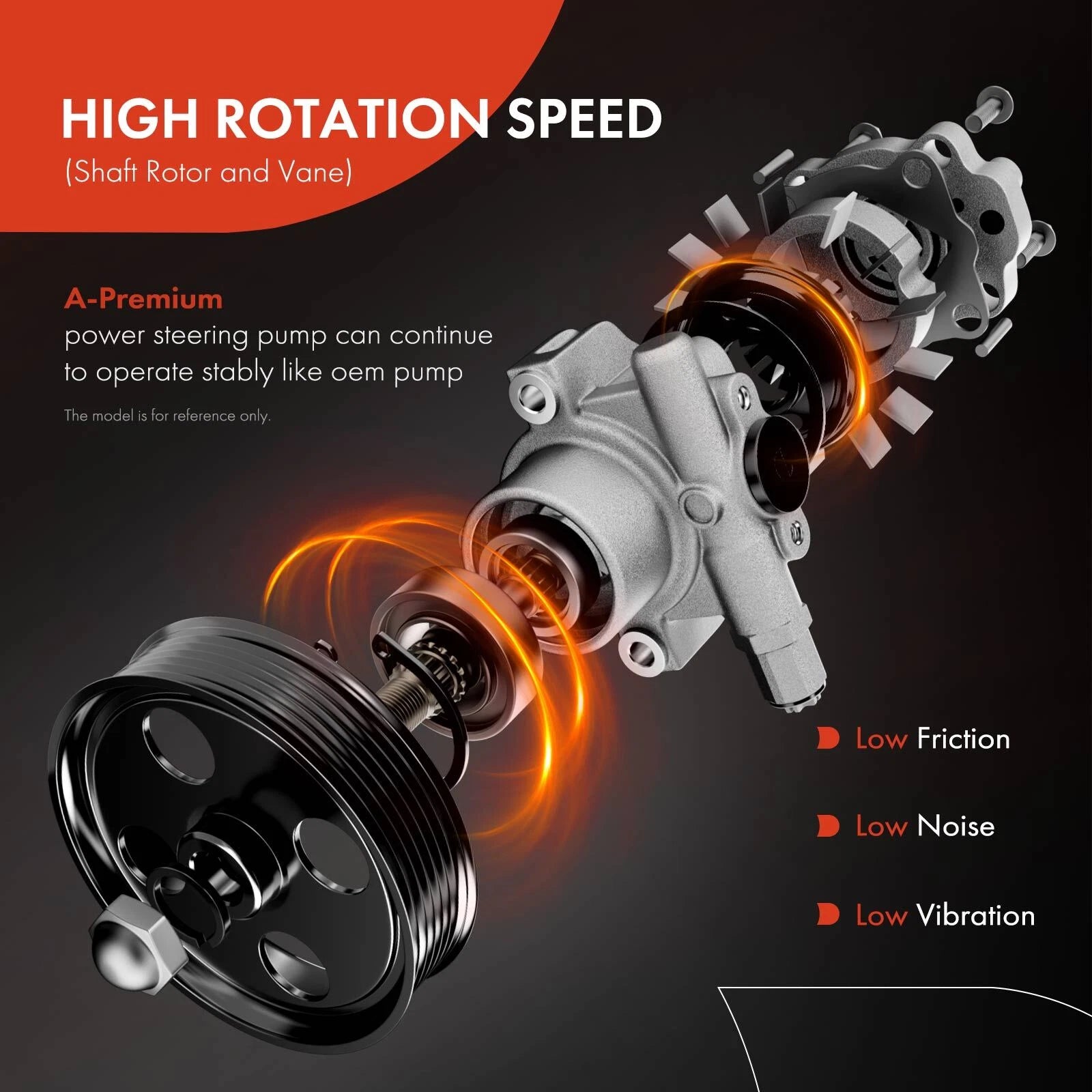Power Steering Pump for Nissan 300ZX (1990-1996)