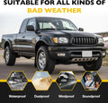 2X Front Weatherstrip Door Window Moulding Trim Seal for Toyota Tacoma (1995–2004)